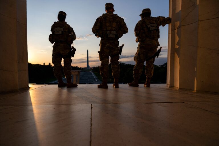 Armed troops have patrolled D.C. for 1 year now. It's challenging democratic norms Armed troops have patrolled D.C. for 1 year now. It's challenging democratic norms