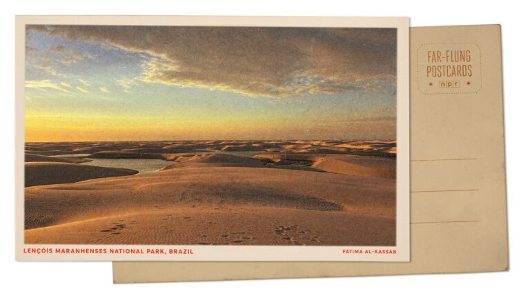 Greetings from a surreal expanse of sand dunes dotted with freshwater lagoons in Brazil Greetings from a surreal expanse of sand dunes dotted with freshwater lagoons in Brazil