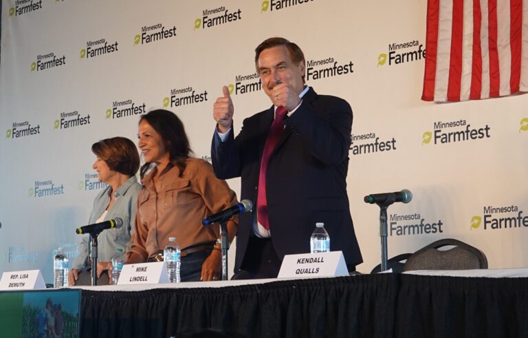 Mike Lindell touts Trump ties in race for governor of Minnesota, where Trump has lost Mike Lindell touts Trump ties in race for governor of Minnesota, where Trump has lost