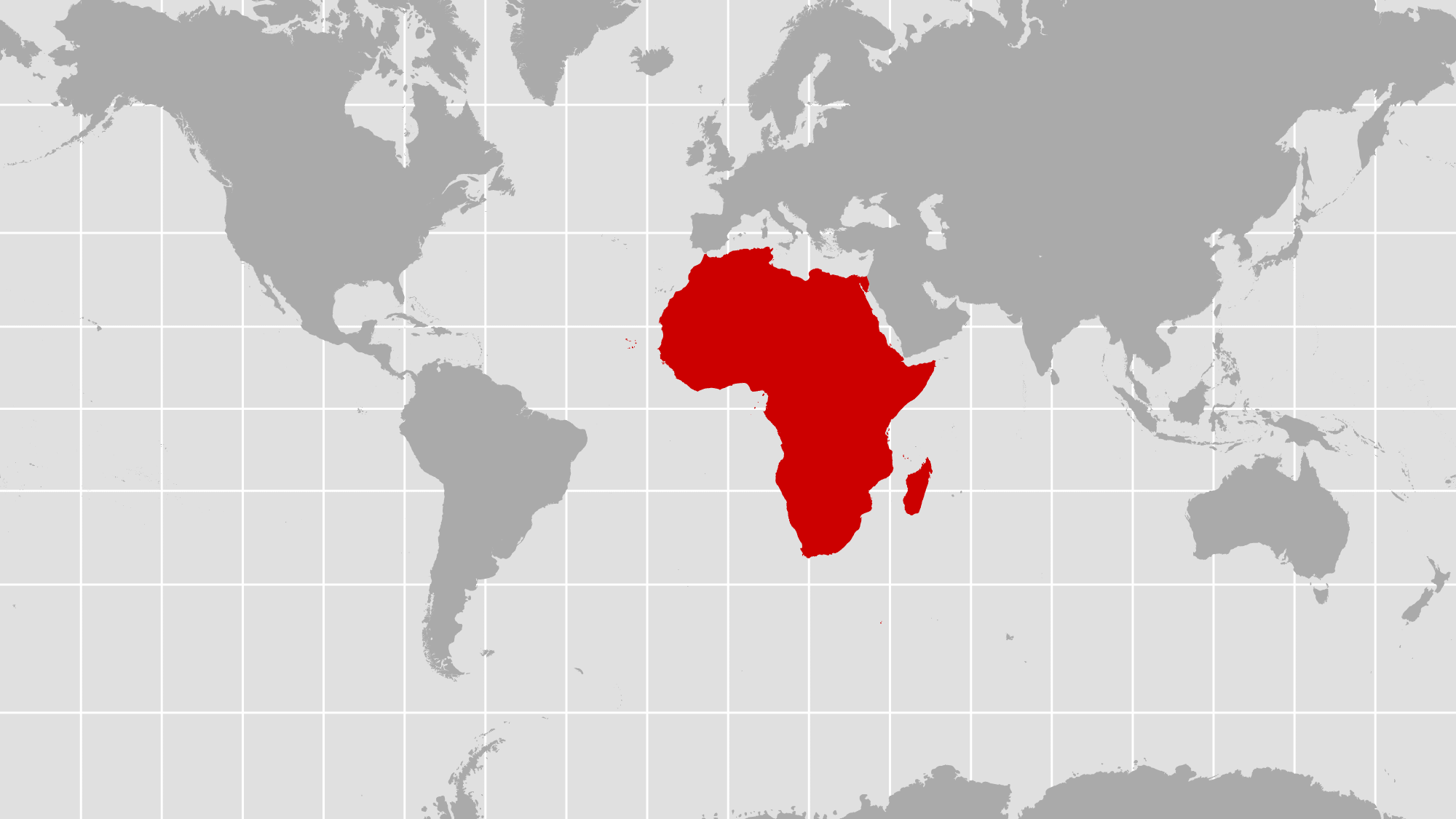 The U.N. backs a new world map showing Africa in its true relative size The U.N. backs a new world map showing Africa in its true relative size