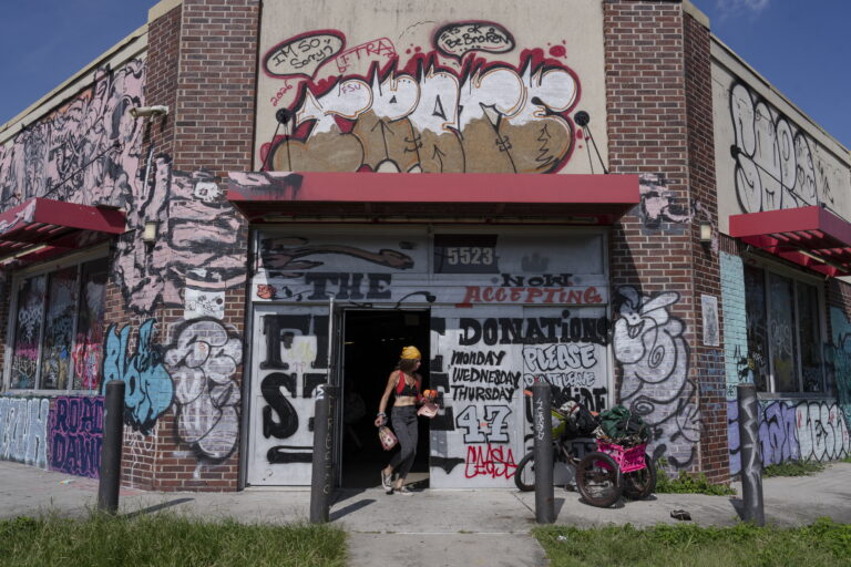 In New Orleans, an empty building becomes a free store — and roller skating rink In New Orleans, an empty building becomes a free store — and roller skating rink