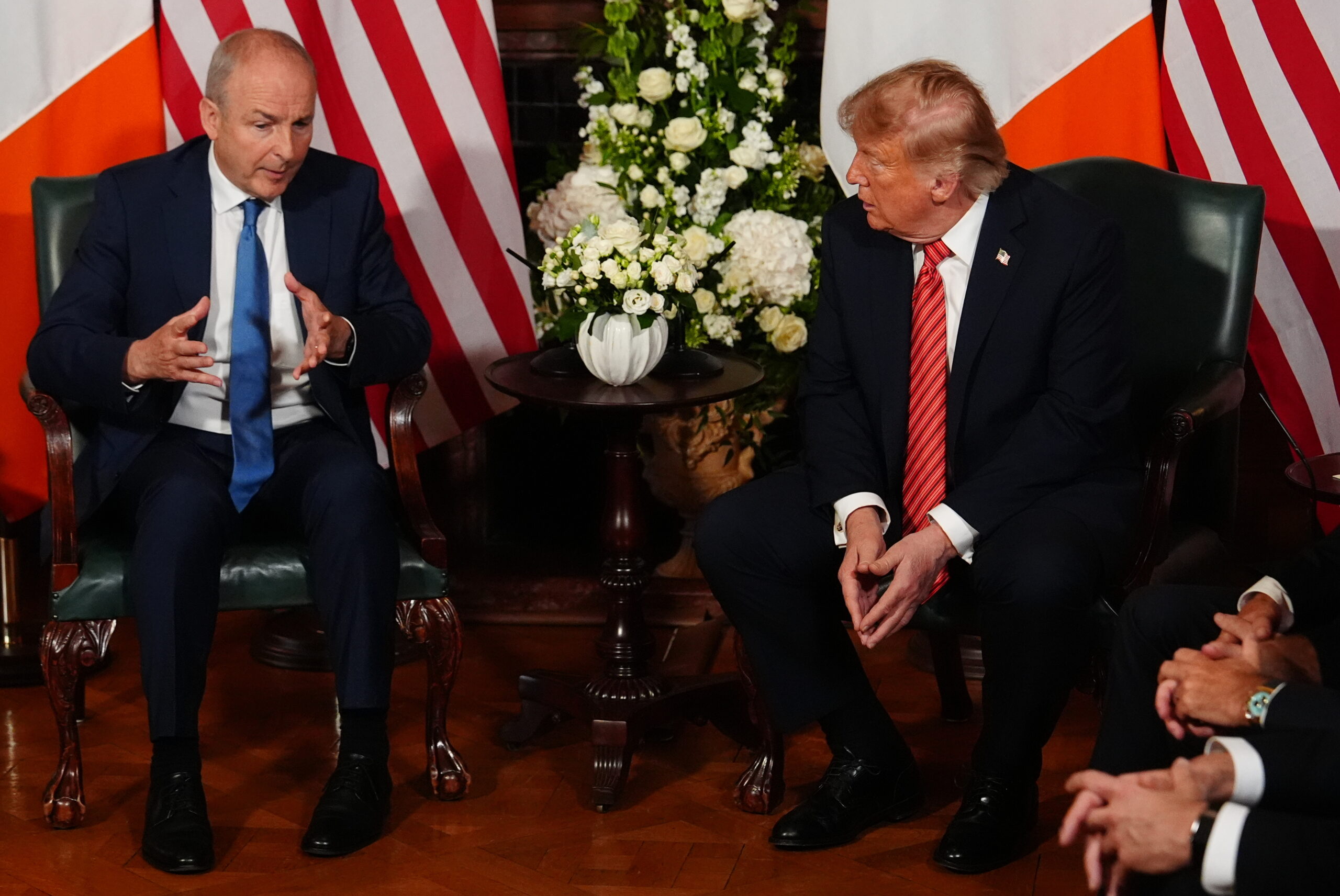 Trump touches a nerve while in Ireland by saying reunification would be 'fantastic'