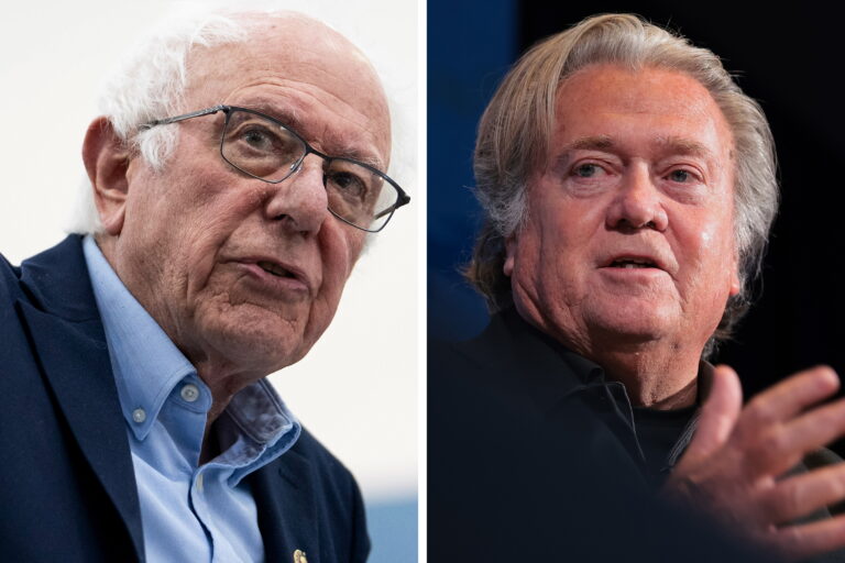 Bernie Sanders and Steve Bannon to share a stage to promote curbs on AI Bernie Sanders and Steve Bannon to share a stage to promote curbs on AI