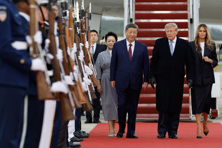Trump rolls out red carpet for Xi as high-stakes summit begins
