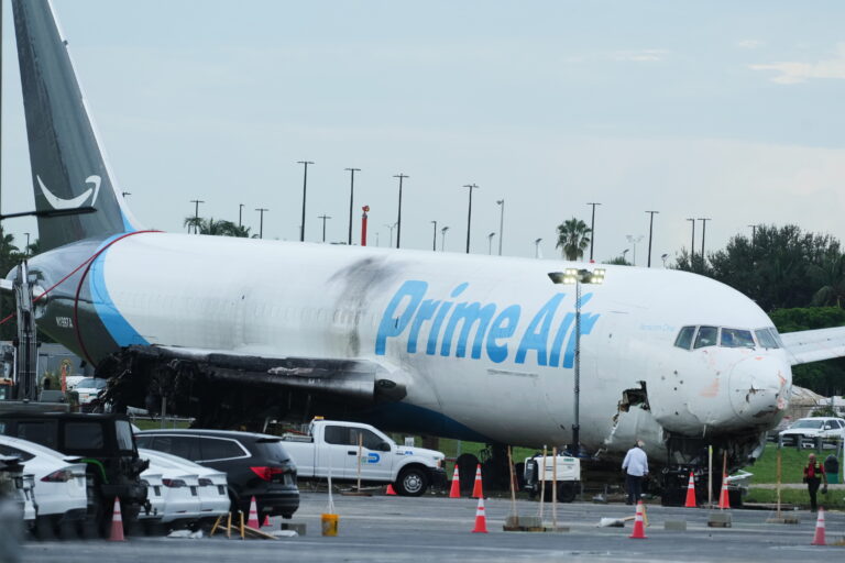 Amazon suspends use of 21 Air, cargo carrier whose plane careened off Miami runway Amazon suspends use of 21 Air, cargo carrier whose plane careened off Miami runway