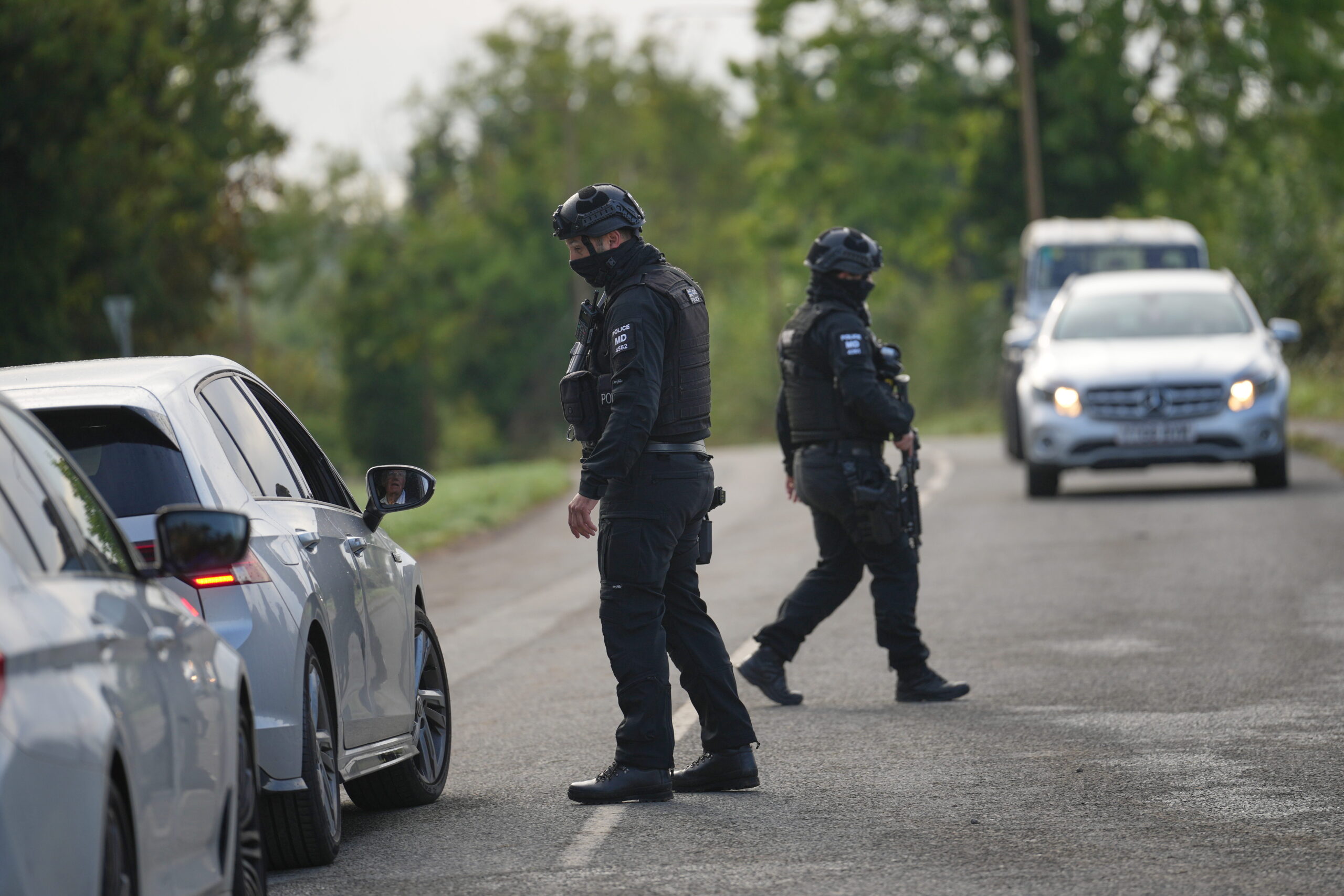 5 British suspects arrested, explosives found near U.S.-run air base. Iran denies role