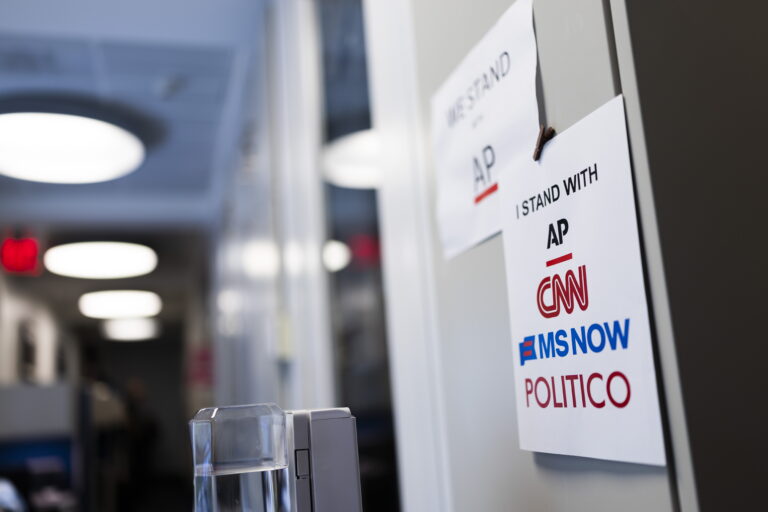 DOJ defends White House media ban, urges court to reject lawsuit DOJ defends White House media ban, urges court to reject lawsuit