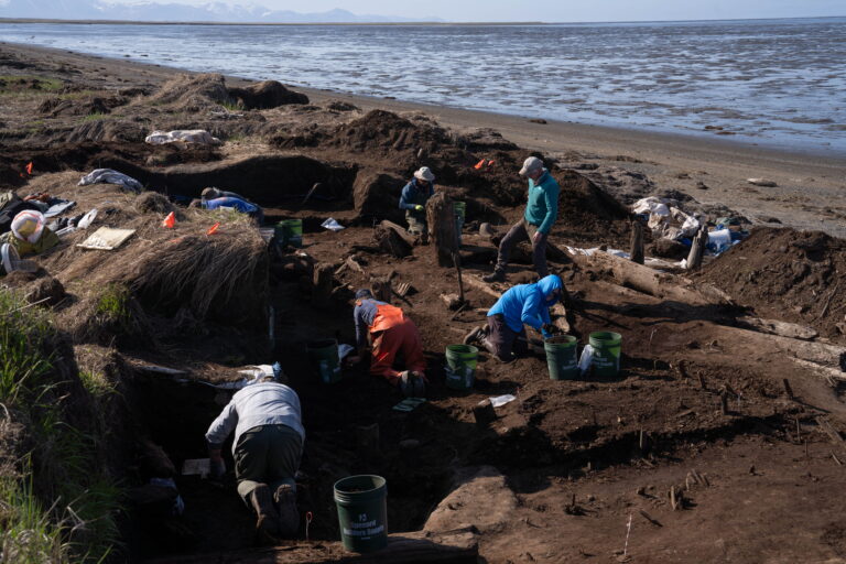 Archaeologists are racing to save precious artifacts in Alaska after last year's storm Archaeologists are racing to save precious artifacts in Alaska after last year's storm