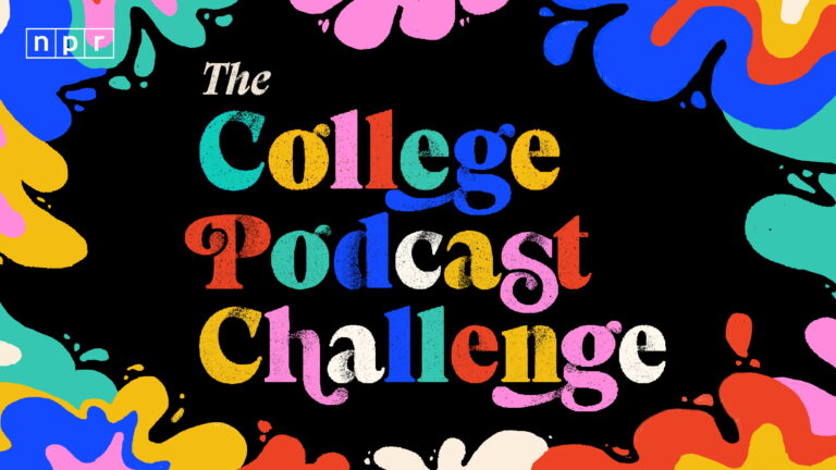 NPR's College Podcast Challenge is back for 2026 NPR's College Podcast Challenge is back for 2026