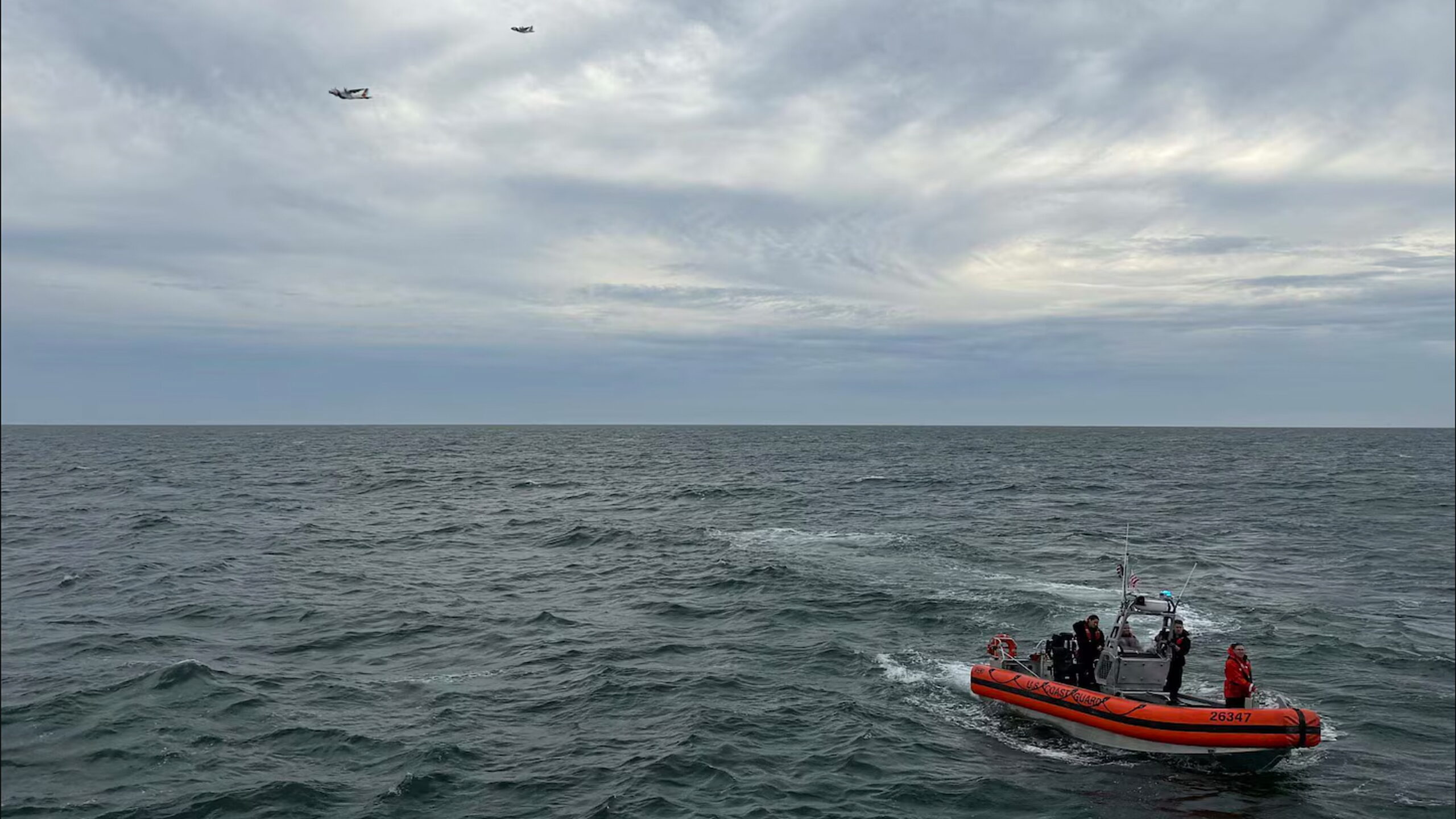Coast Guard finds debris from medical plane carrying 6 people