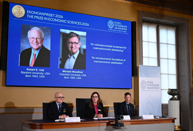 2 Americans win Nobel Prize in economics for work on boom-bust cycles