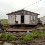 After last year's storm, this remote Alaska town is still picking up the pieces