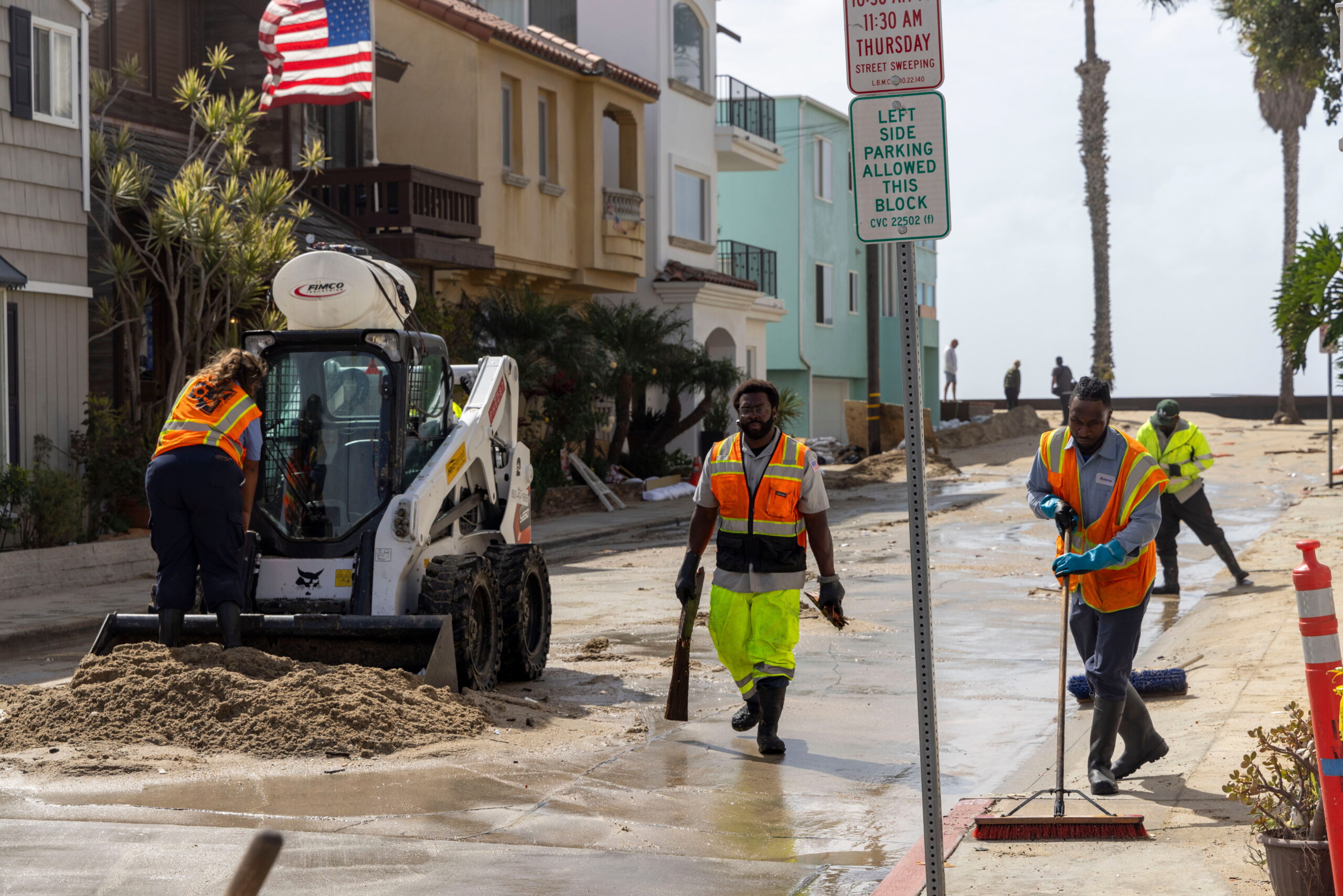 Tropical Storm Rachel downgraded as high winds and rain turn inward