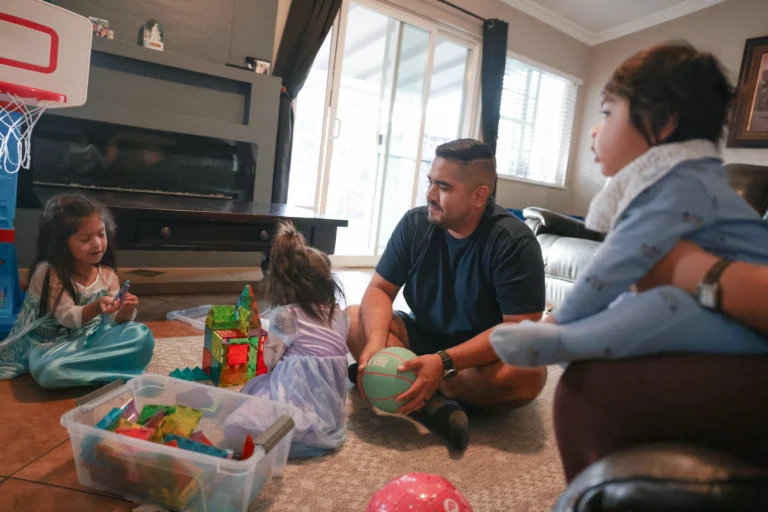 More dads taking paid family leave for a new baby, sometimes as much as moms are More dads taking paid family leave for a new baby, sometimes as much as moms are